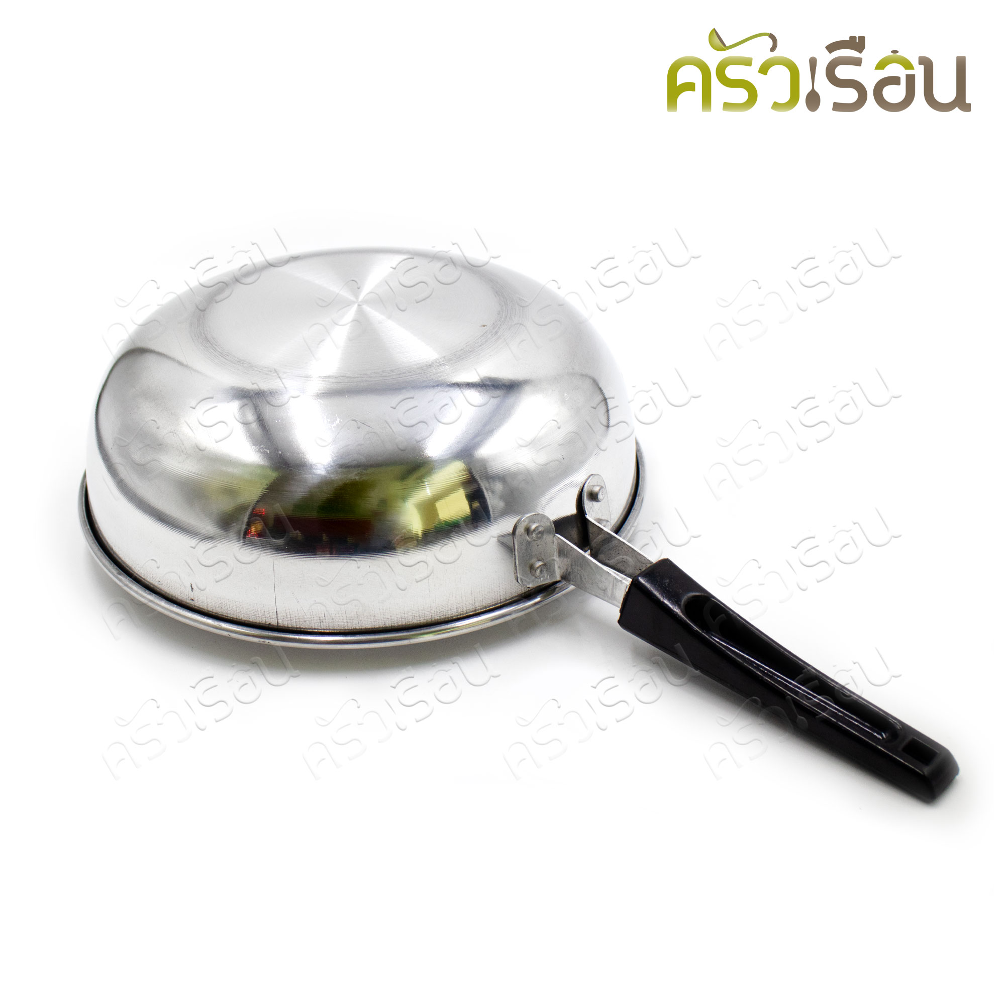 3A กระทะทอด อลูมิเนียม มีด้ามจับ 26 ซม. สูง 9 ซม. ตรา 3A หม้อทอดลูกชิ้น ไม่มีฝา