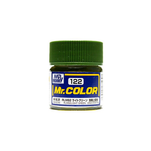 Mr.Color C122 RLM82 Light Green Semi-Gloss (10ml) 4973028635607 Mr. Hobby