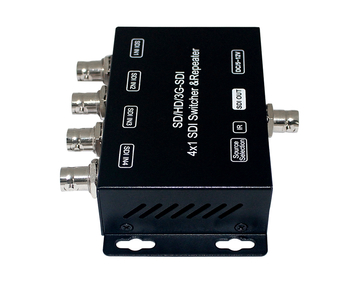 4x1 SDI Switcher & Repeater