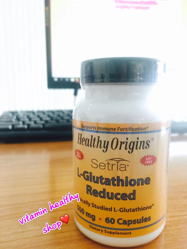Healthy Origins, Setria, L-Glutathione Reduced, 500 mg, 60 Capsules.