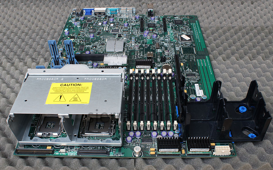 (012516-001) ขาย - จำหน่าย - จัดซื้ออะไหล่ - ราคาถูก HP System Board with CPU Cage for Proliant DL380 G5