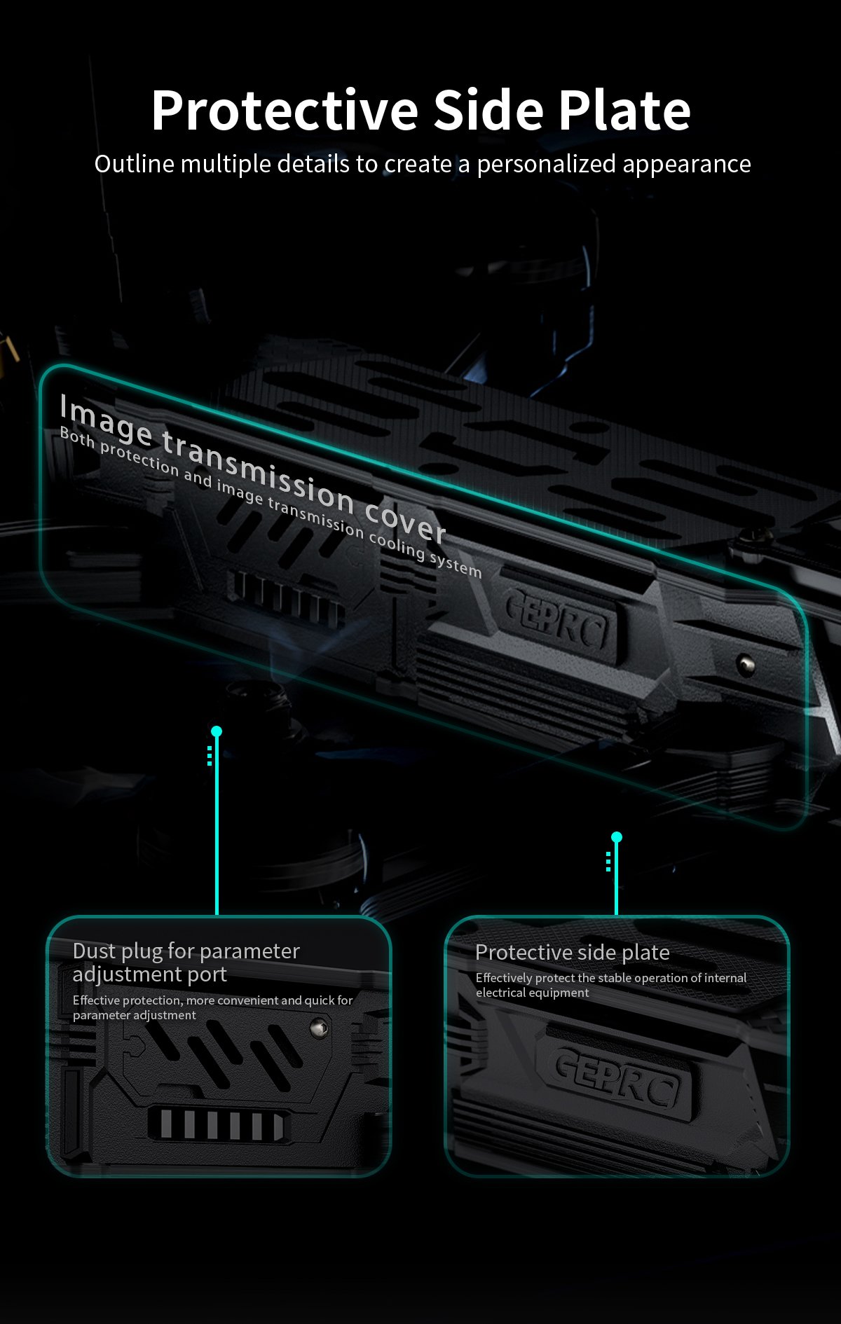 [A70-1] GEPRC MOZ7 Analog Long Range เครื่องบิน ของเล่น บังคับวิทยุ