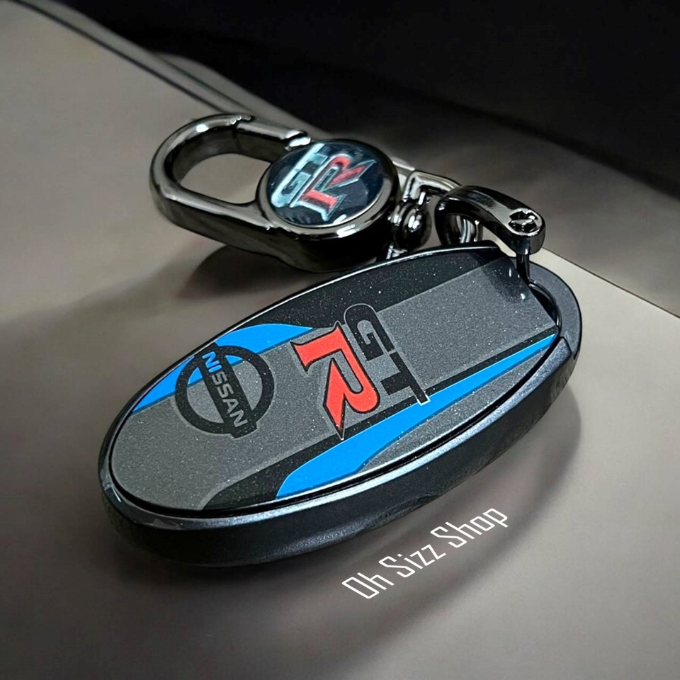 เคสรีโมทรถ Nissan ลาย Sport GTR (TPU Key Cover) Nissan Navara,Juke,Almera,Note,Pulsar,Livina,Teana,Murano,Tida Smart Key 2 , 3 ปุ่ม สมาร์ทคีย์ Smart Key ใช้ได้กับกุญแจ Nissan 14 Generation