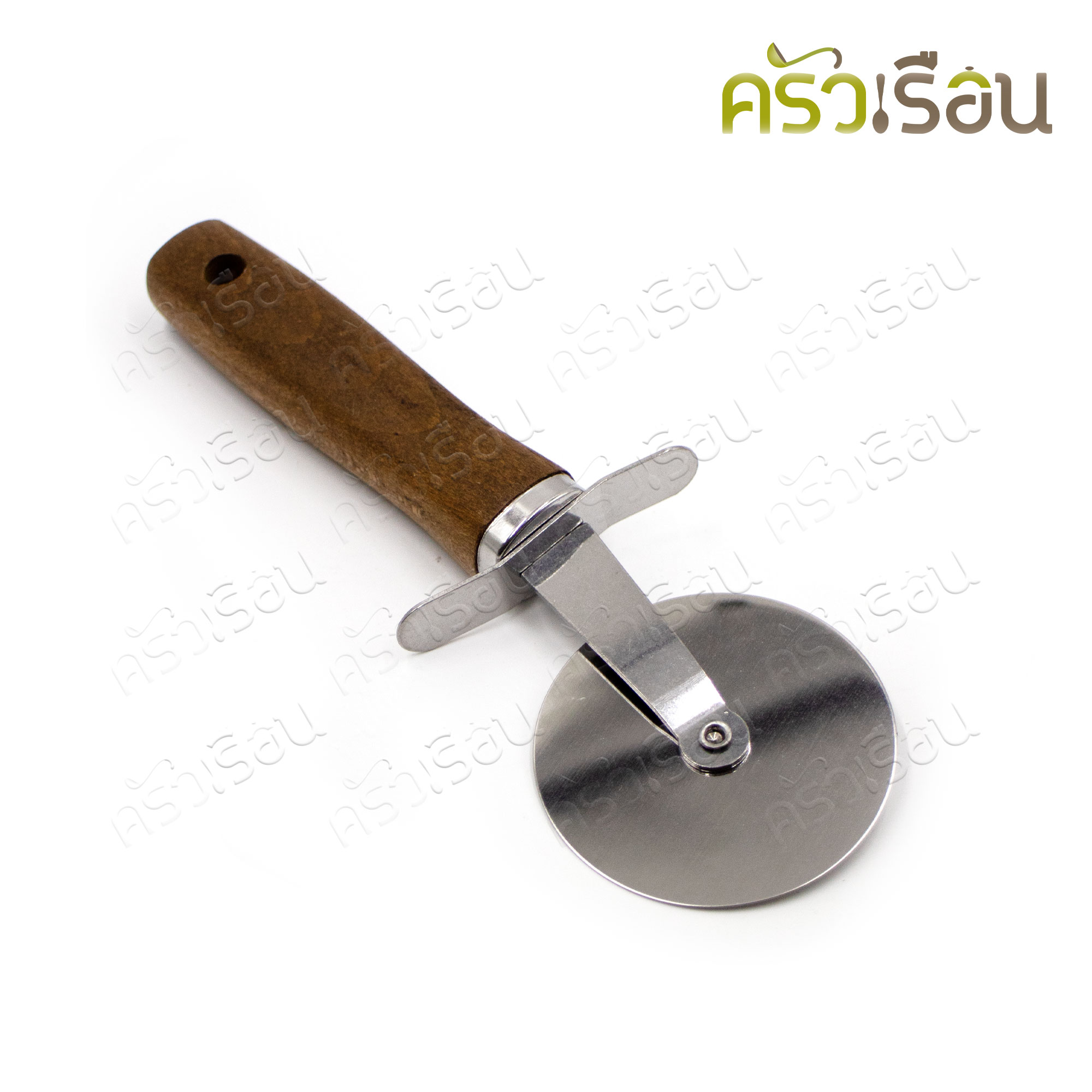 US ที่ตัดพิซซ่า ด้ามไม้ Ø6.5 x 20 ซม. WI-52 ตัดพิซซ่า ตัดแป้ง