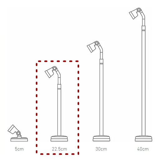 HobbyLight ไฟเสา 22.5 ซม สีขาว 3000K
