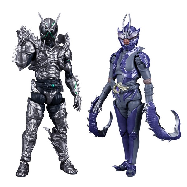 Bandai SHODO-XX Kamen Rider Shadowmoon & Mantis Mutant Set 4549660836292 (Plastic Model)