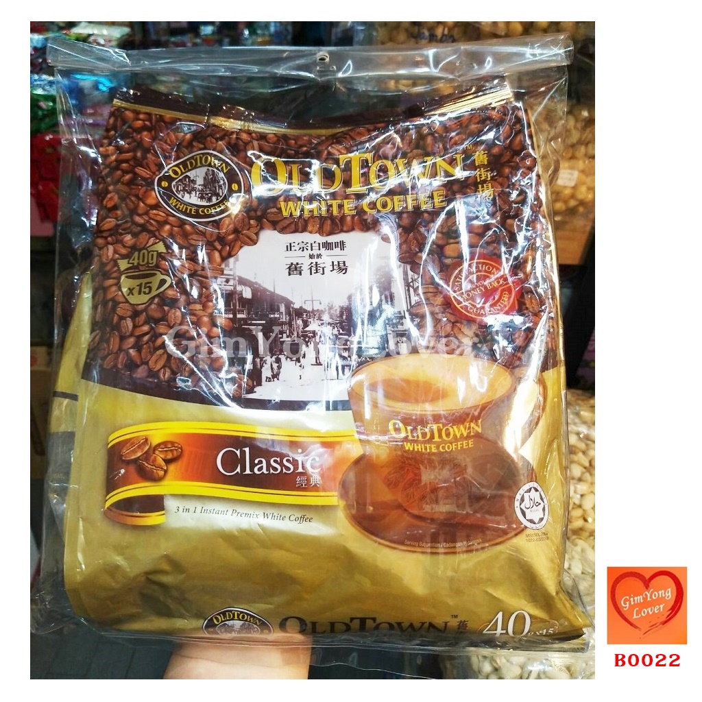 โอลด์ทาวน์ กาแฟสำเร็จรูป 3in1 (OLDTOWN Classic Mix Instant White Coffee)