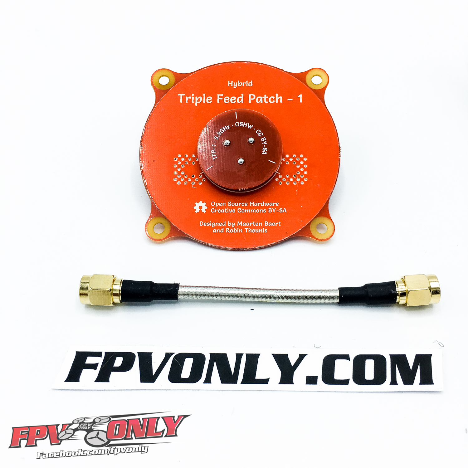 Pagoda Antenna 5.8 Antenna Pagoda Pro Hybrid Triple Feed Patch FPV Transparent Flat Panel Antenna