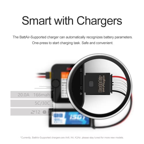 ISDT Battair Plugin 3-4S 5-6S RC Model Accessories for Battery Guard Housekeeper Smart Battery Management System ตัวจัดการชาร์จแบต