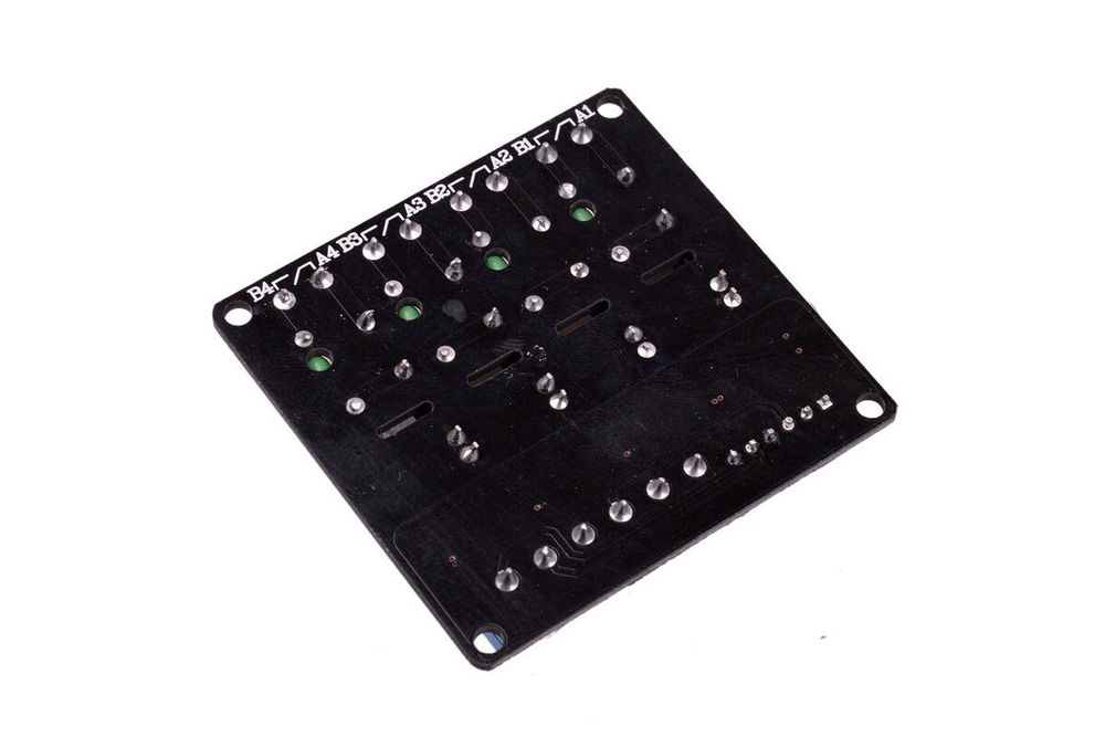 5V 4 CH OMRON SSR G3MB-202P Solid Relay Module with Resistive Fuse For Arduino