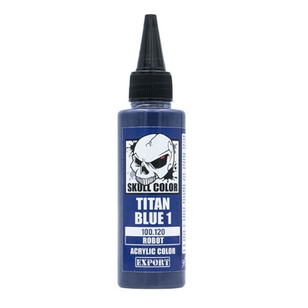 Skull Color 100.120 Titan Blue 1 60 ml [Robot] 8853100904004 (สี)