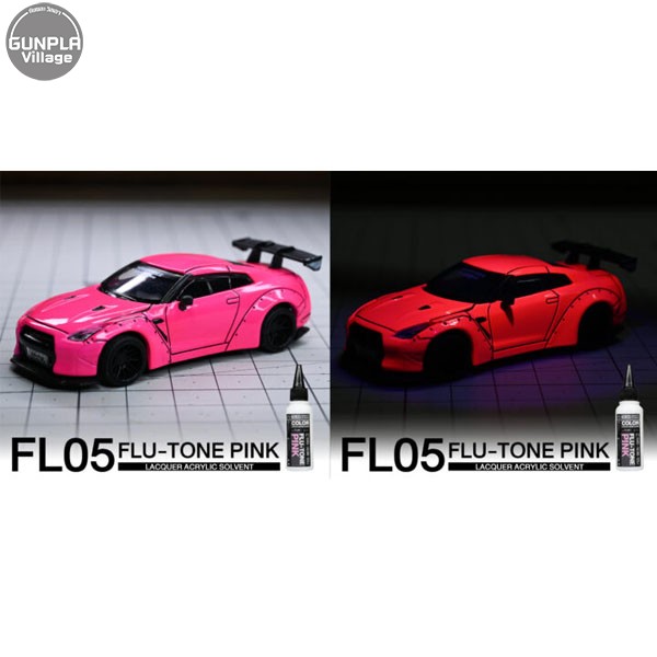 Raditz Studio FL05 Flu-Tone Pink 60 ml (Flu-Tone Series) RSFL05FTP60 8858878500058 (สี)