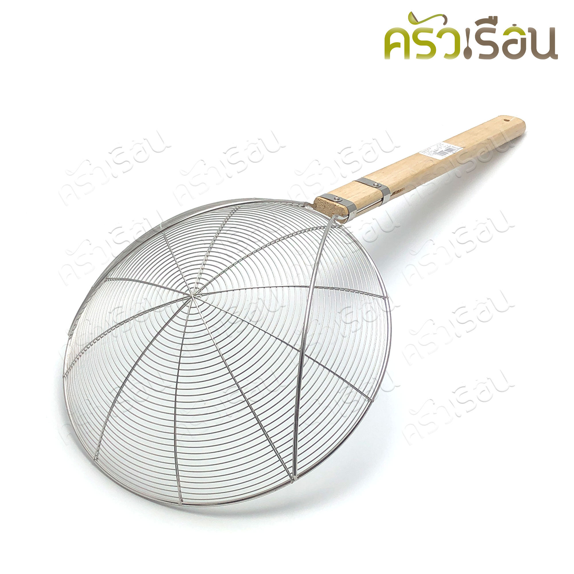 Dolphin brand Wire strainer with wooden handle. Price per piece according to the size chosen.