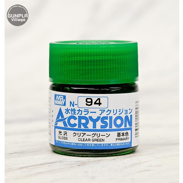 MR.ACRYSION COLOR N-94 CLEAR GREEN Mr.hobby 4973028112573
