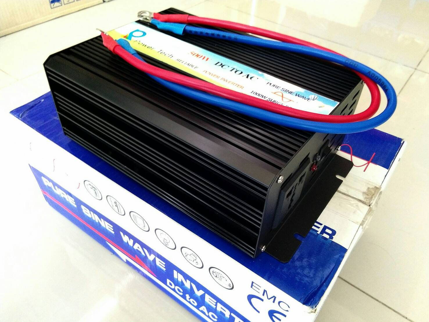 Inverter (หม้อแปลงไฟฟ้า) รุ่น PSW 500W 24V REL