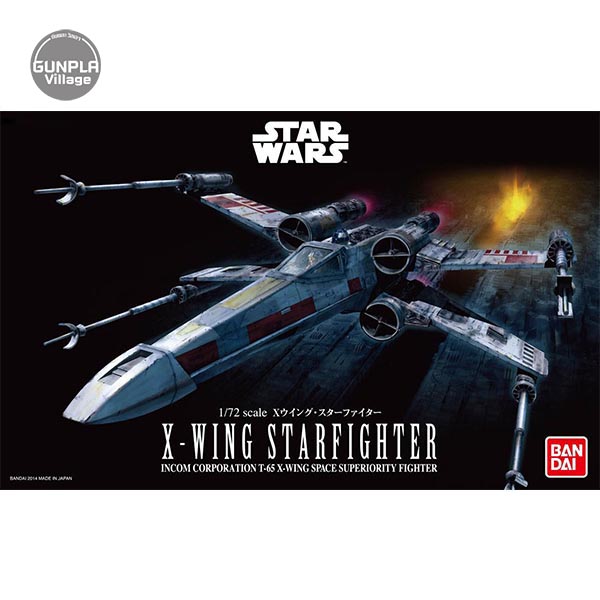 Bandai 1/72 X-Wing StarFighter 4543112914064 4573102641038 (Plastic Model)
