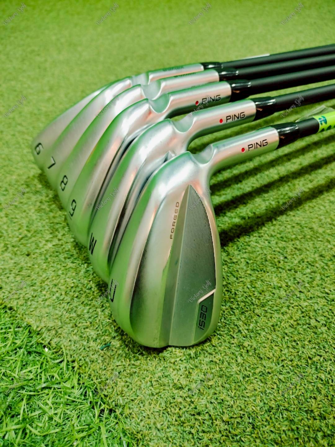 Iron set PING i530 FORGED 6-9 W,U ( 6 pcs. ) ( TRAVIL/ R ) 75g. ปี 2024