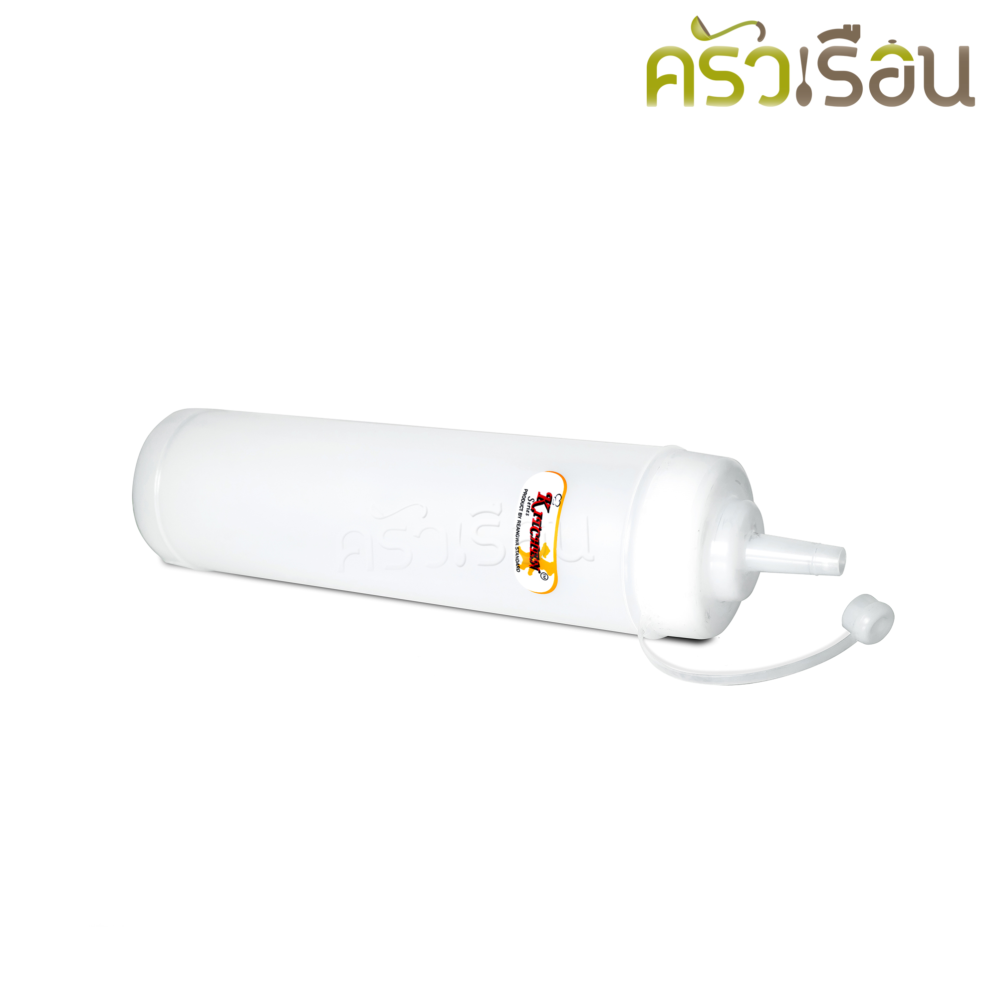 Reangwa Standard ขวดบีบ พลาสติก RW9349 ขาว 27 ออนซ์ / 850 ml. 7 x 29.2 ซม. ขวดบีบซอส ขวดนมข้น ขวดบีบนมข้นคอกว้าง SQUEEZER BOTTLE