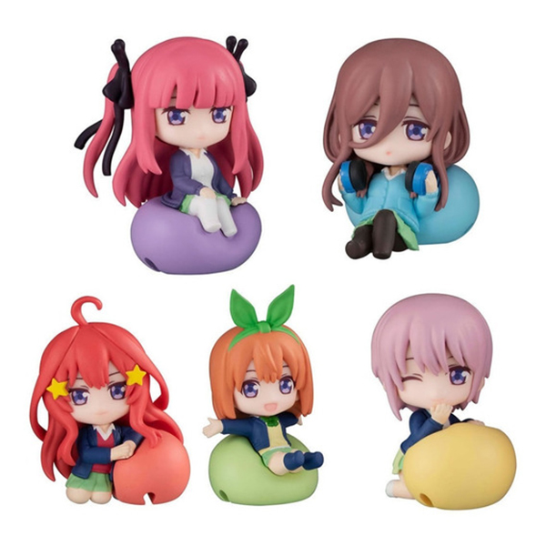 Bandai (ครบ Set 5 หัว) HUGCOT 5 Toubun No Hanayome 4549660534815 (Figure)