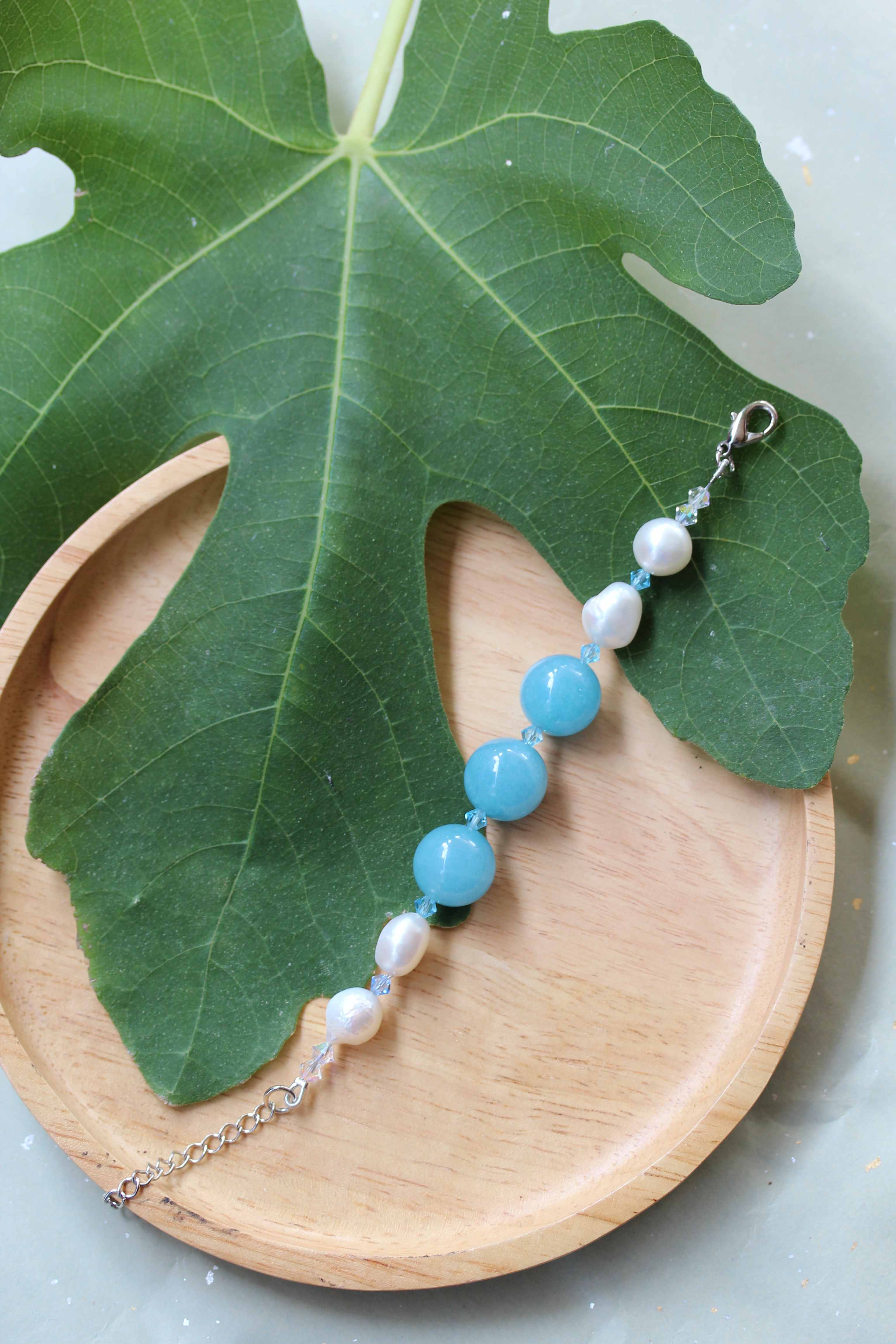 Aquamarine Bracelet สร้อยข้อมืออความารีน