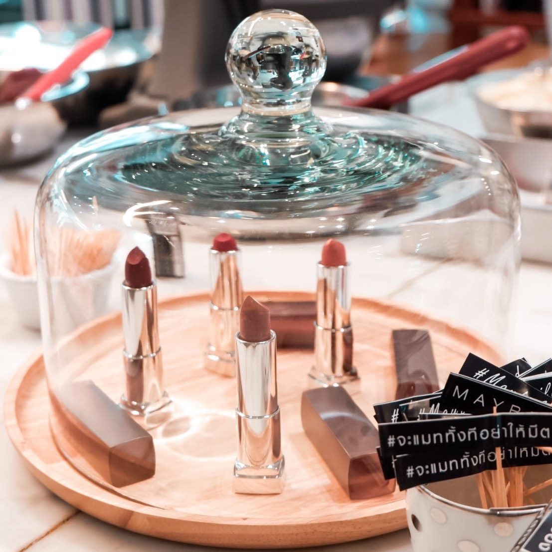 ฝาครอบเค้ก/ Cake Dome M size (10-8035)