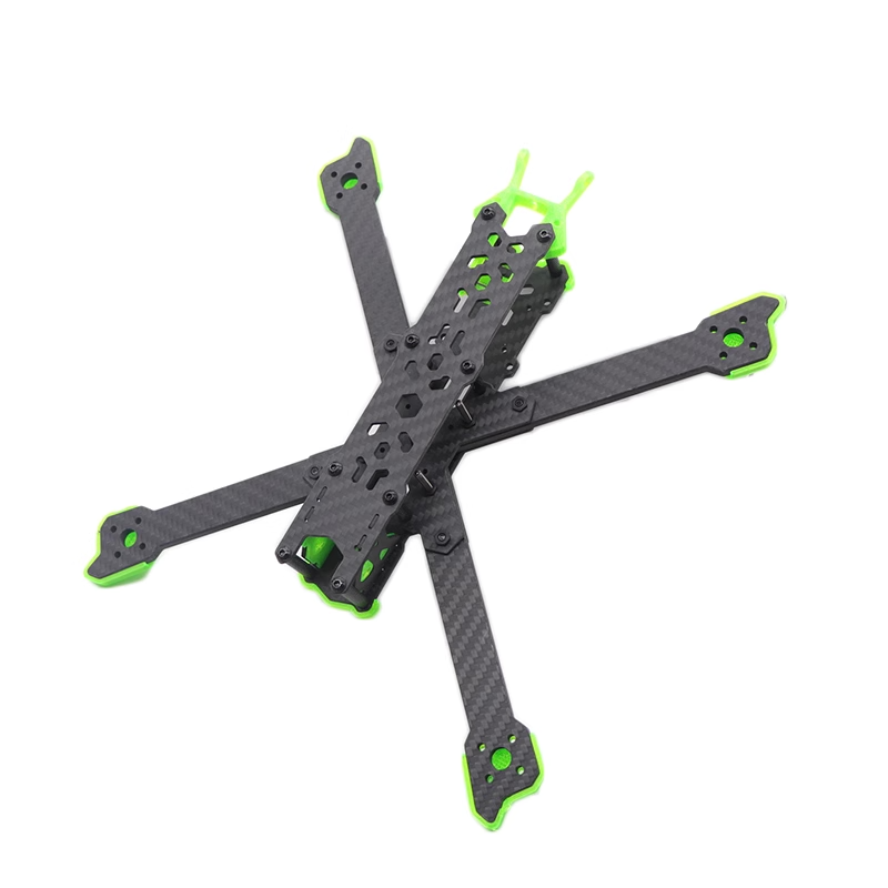 [15] XL5 V5 version 3d Print carbon fiber frame 255mm positive X type 5-inch FPV racing flower fly อุปกรณ์โดรน Drone