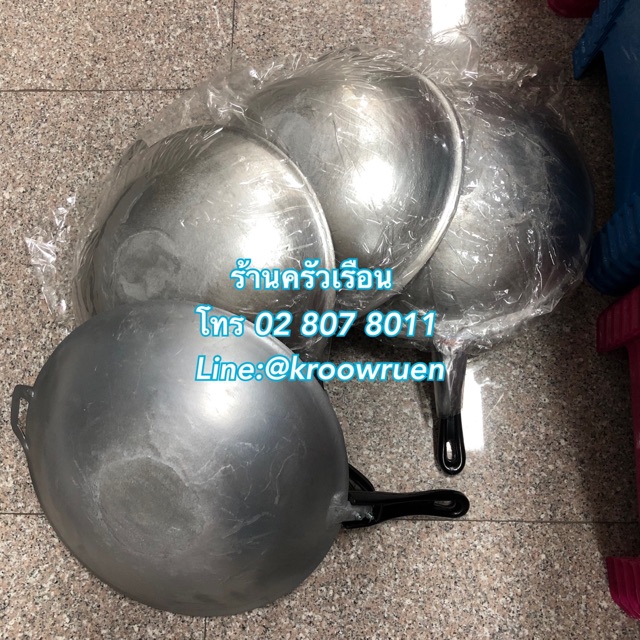 จรเข้ 3D - กระทะ อลูมิเนียมหล่อ ขัดเงา ด้ามดำ กระทะด้าม