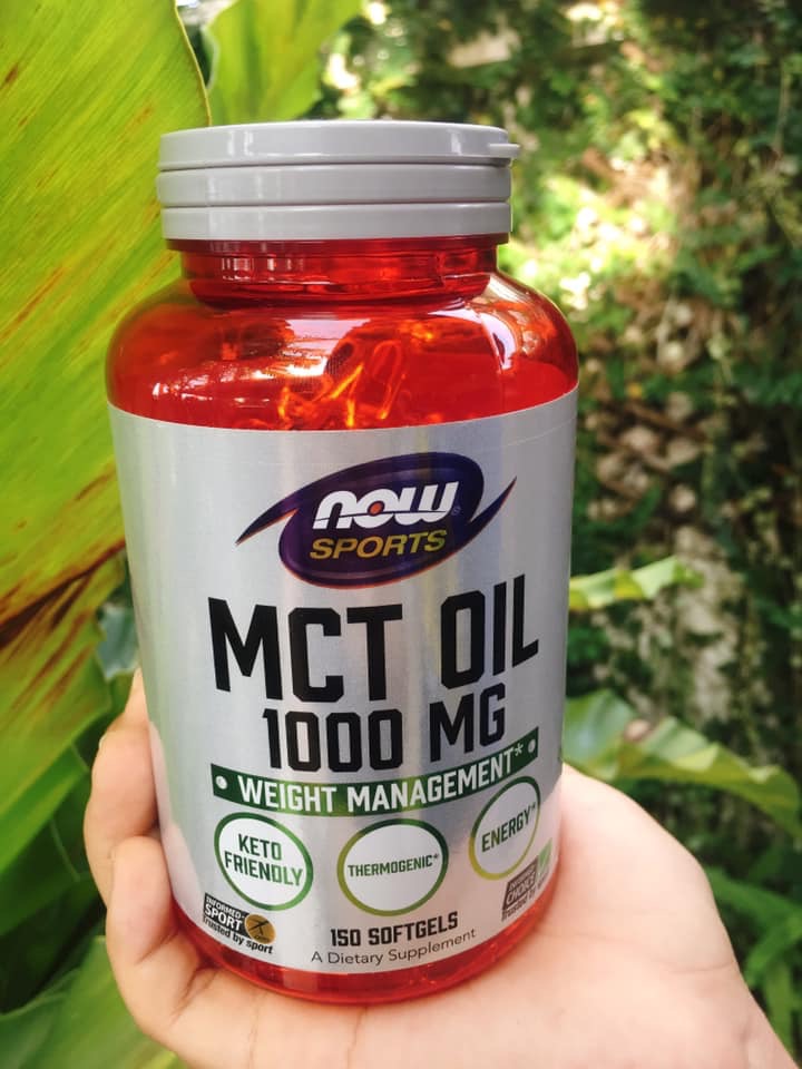 Now foods Mct oil 1000 มก 150 softgels