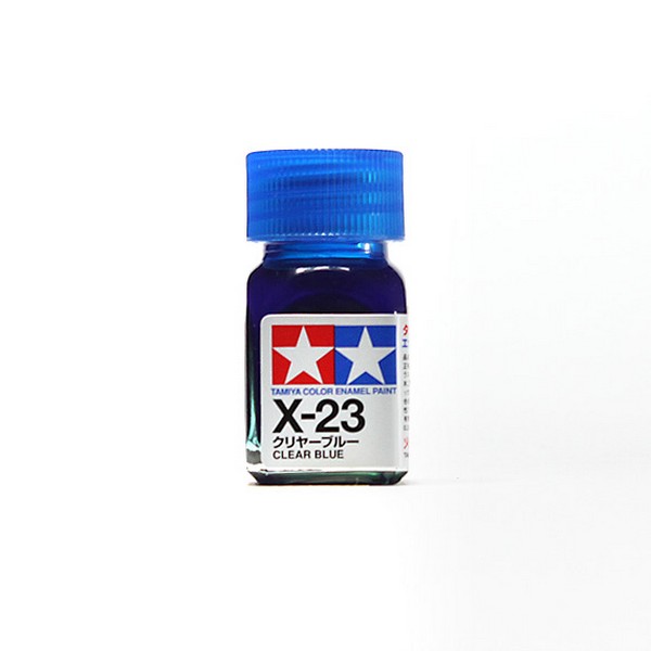 Tamiya Enamel Color 80023 X-23 Clear Blue (Gloss Clear) Tamiya 45135224