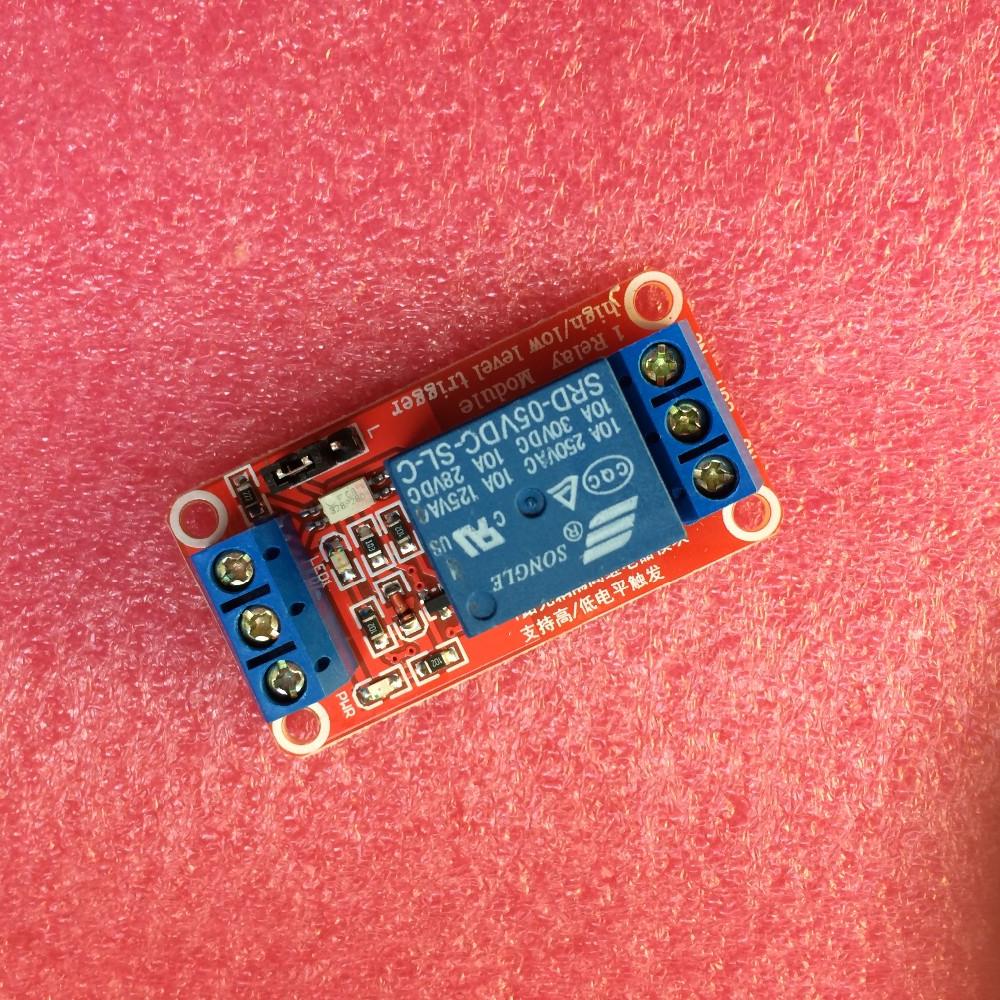 red 5V One 1 Channel Relay Module Board Shield with optocoupler Support High and Low Level Trigger 1 Channel 5V Relay Module