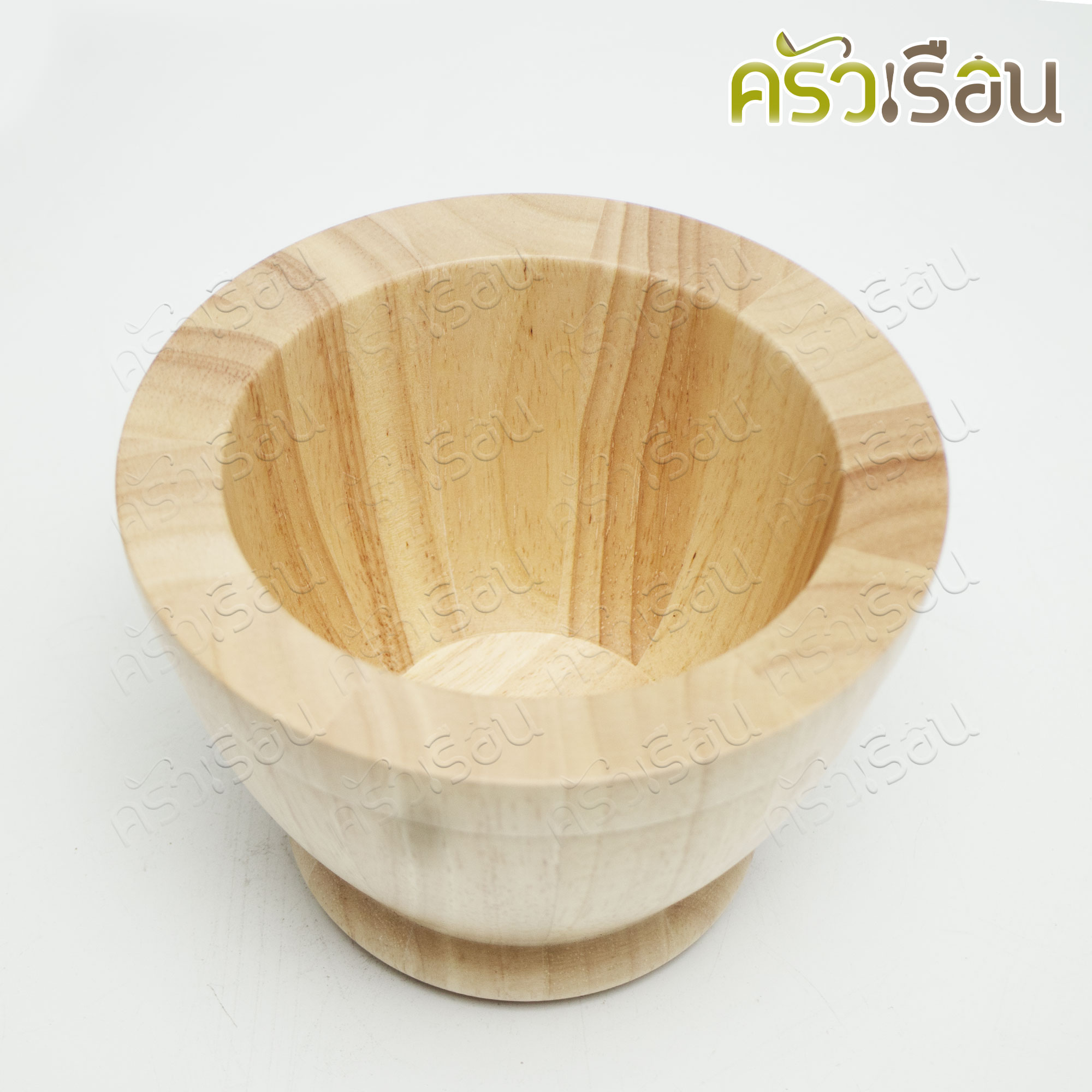 CMG ครกไม้ พร้อมสาก Ø 6 นิ้ว ไม้ยาง