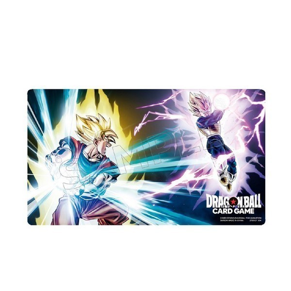 Bandai Dragon Ball Super Card Game Fusion World Official Playmat Vol.1 Leader Goku vs Vegeta 4582769706530 (การ์ด)