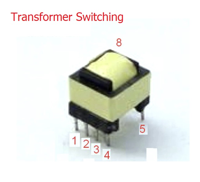 EE10-A1 switching power supply high frequency transformer 220V to 5-12V maximum output 3W