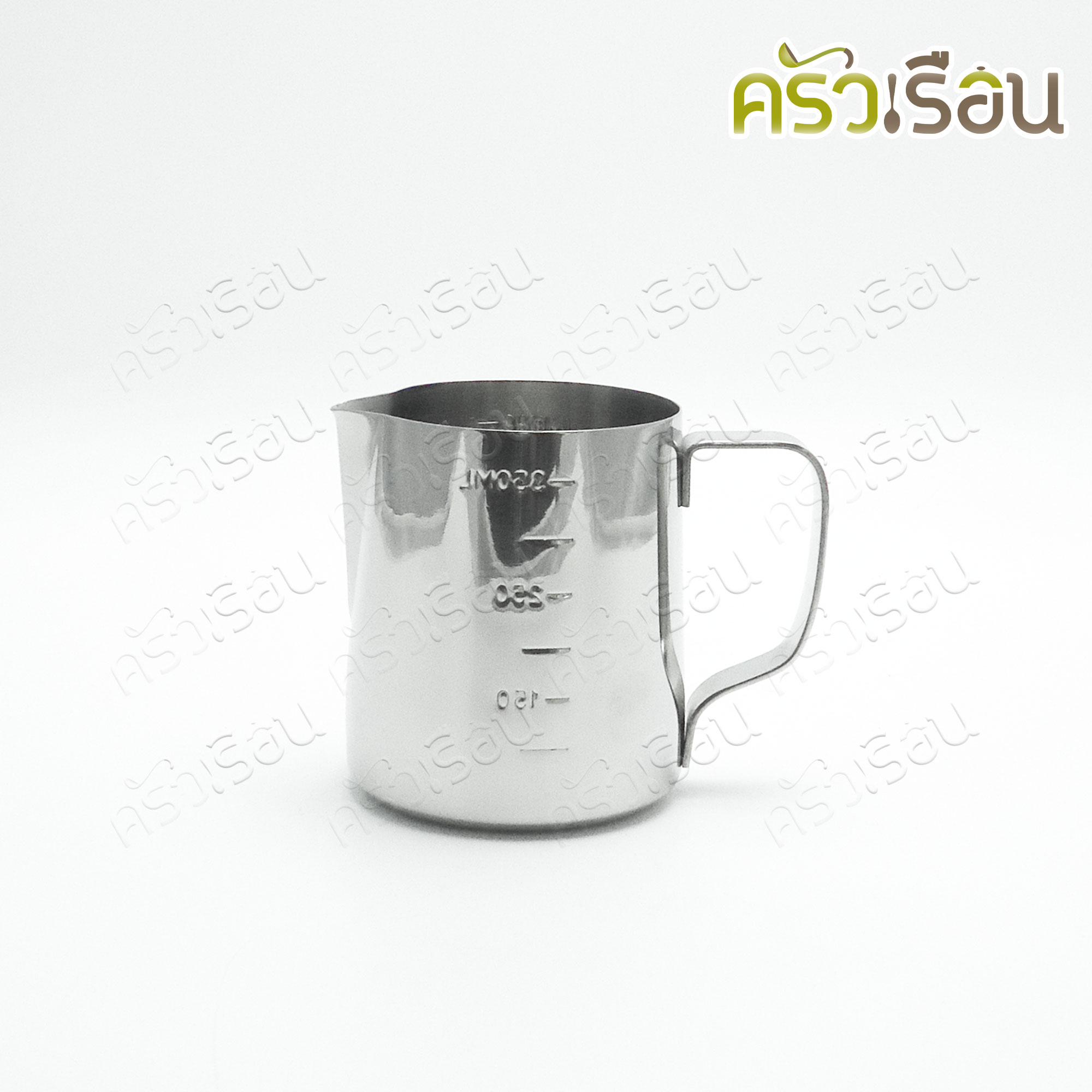 M-WELL โถนม สเตนเลส มีสเกล [ ราคาต่อใบ ] Pitcher เหยือกตีฟองนม พิชเชอร์ แก้วตวง ถ้วยตวง MP812 MP814 MP816