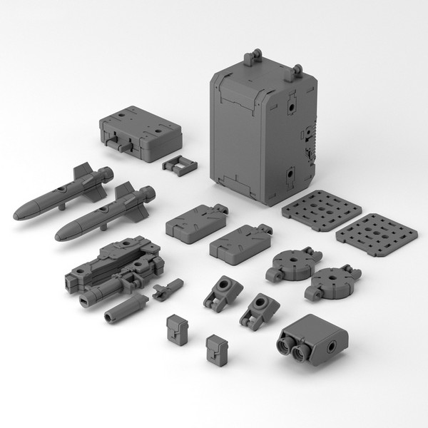 Bandai 30MM Option Parts Set 8 (Multi Backpack) 4573102633880 (Plastic Model)