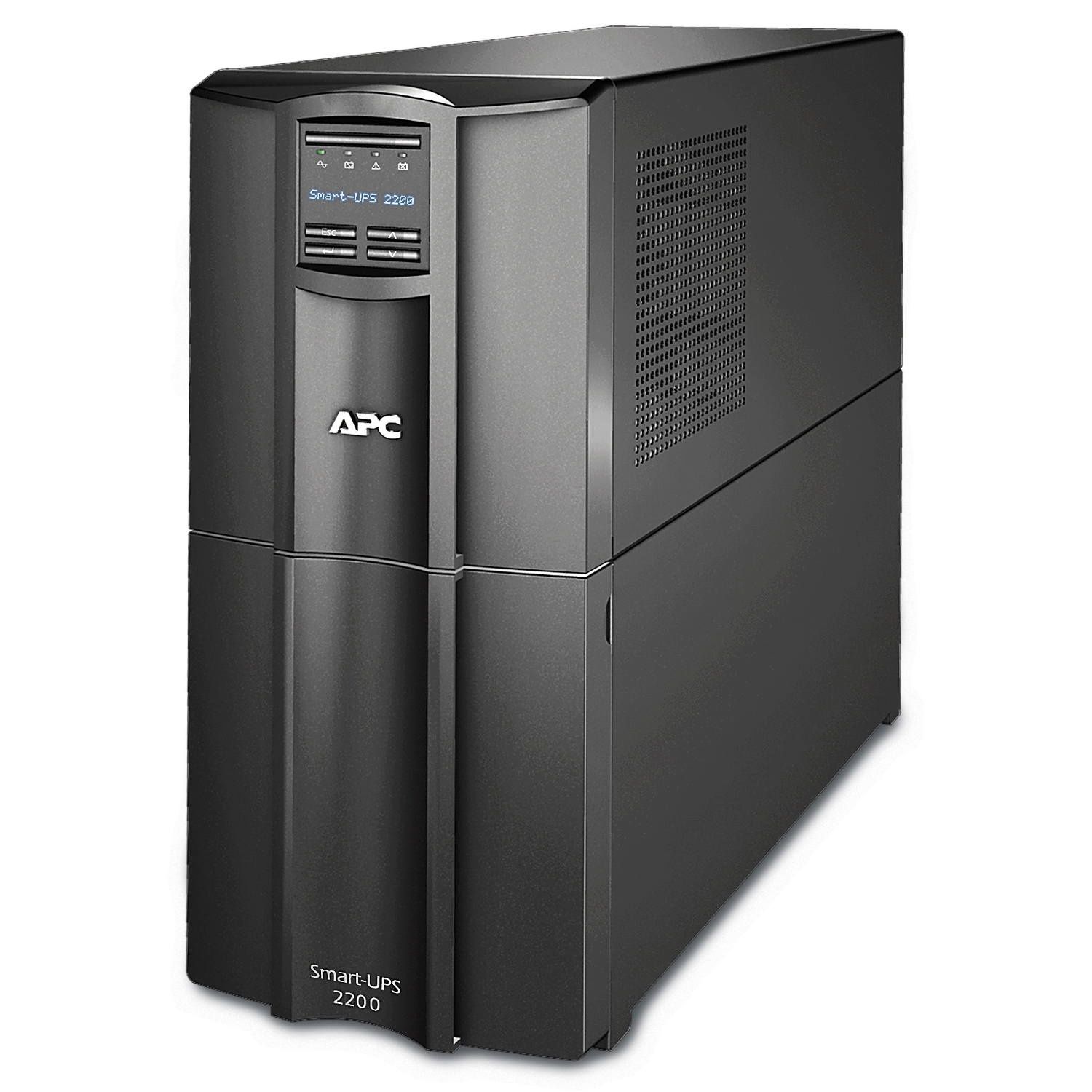 APC Smart-UPS, Line Interactive, 2200VA, Tower, 230V, 8x IEC C13+2x IEC C19 outlets, SmartConnect Port+SmartSlot, AVR, LCD SMT2200IC