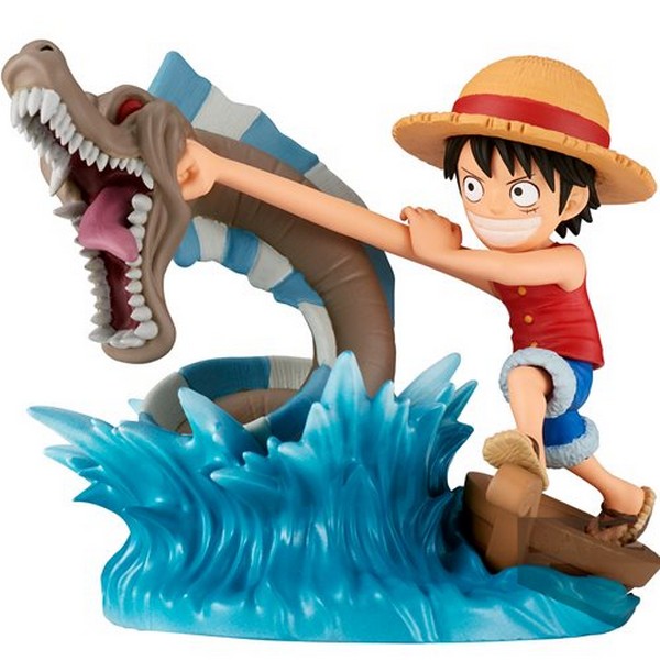Banpresto WCF One Piece World Collectable Figure Log Stories - Monkey D. Luffy vs Local Sea Monster 4983164884067 (Fig)