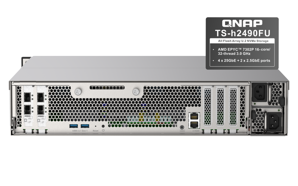 Storage Nas QNAP TS-h2490FU-7232P-64G