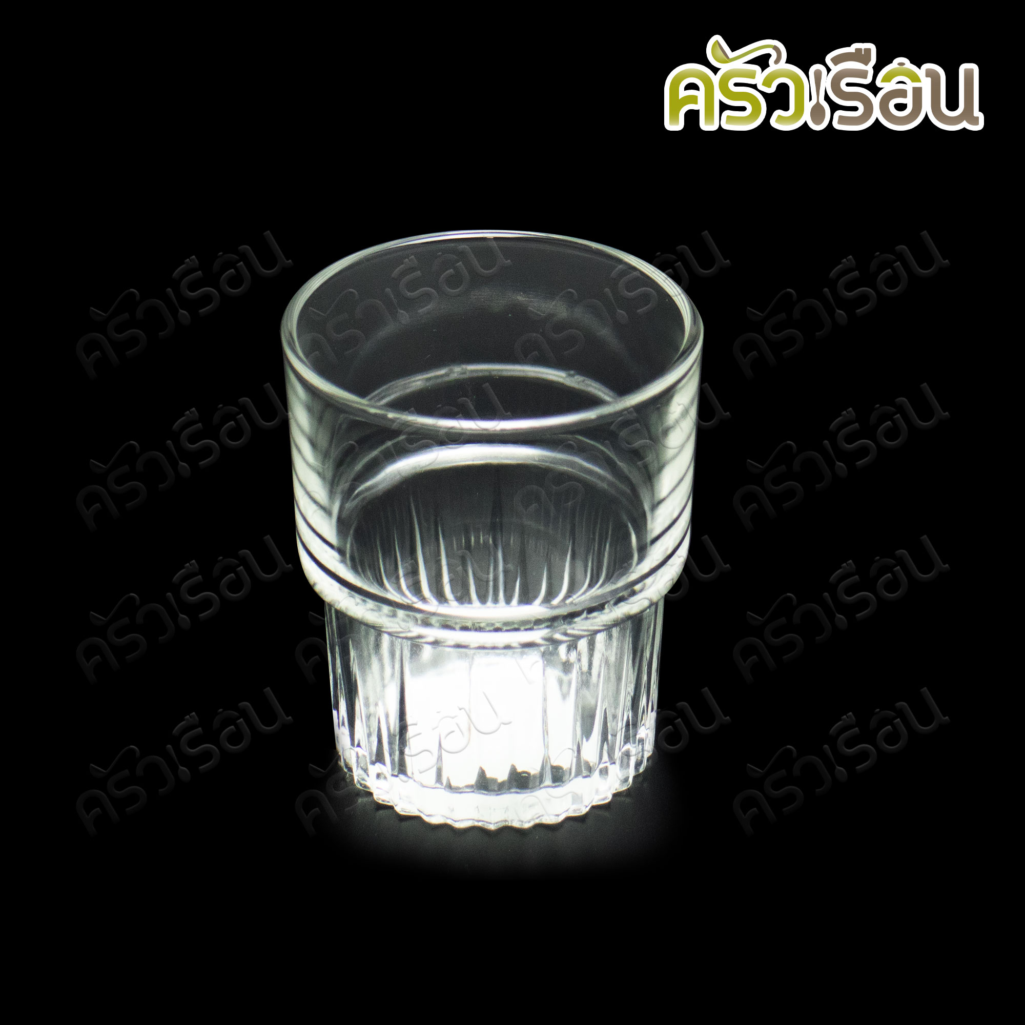 แก้วน้ำ ทรงซ้อน ก้นเข็ม 7 ออนซ์ / 200 ml. #558 Stackable Tumble TD 71 x BD 87.5 mm.