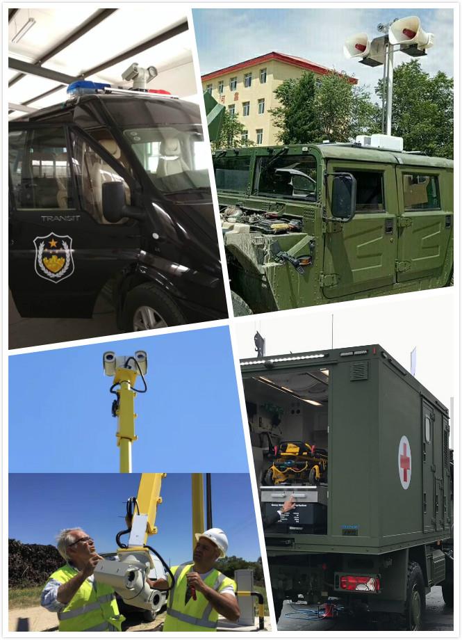 SOWZE SW-MAP8233TC-LAE 33x Mobile Vehicle Mounted PTZ Camera