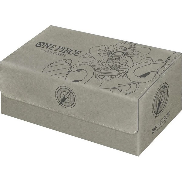Bandai One Piece Card Game Official Storage Box EX Monkey D. Luffy กล่องเก็บการ์ด วัสดุหนังเทียม 4582769734434 (การ์ด)