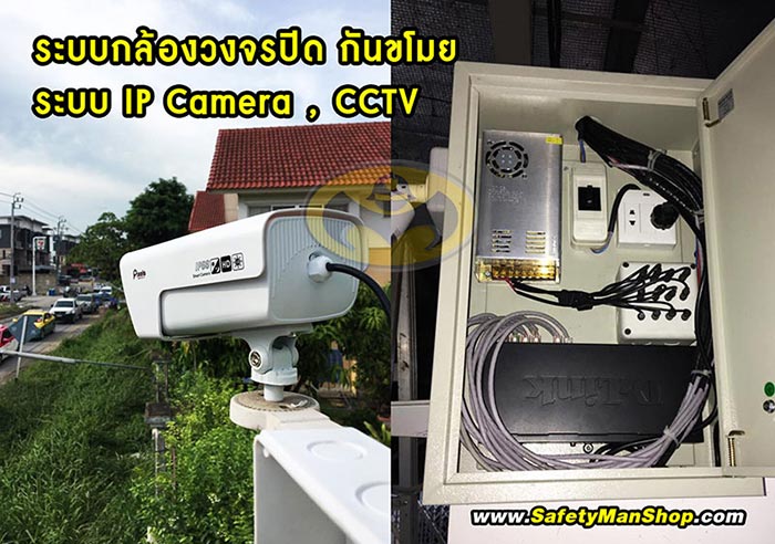 ระบบกล้องวงจรปิด กันขโมย WIFI IPcamera