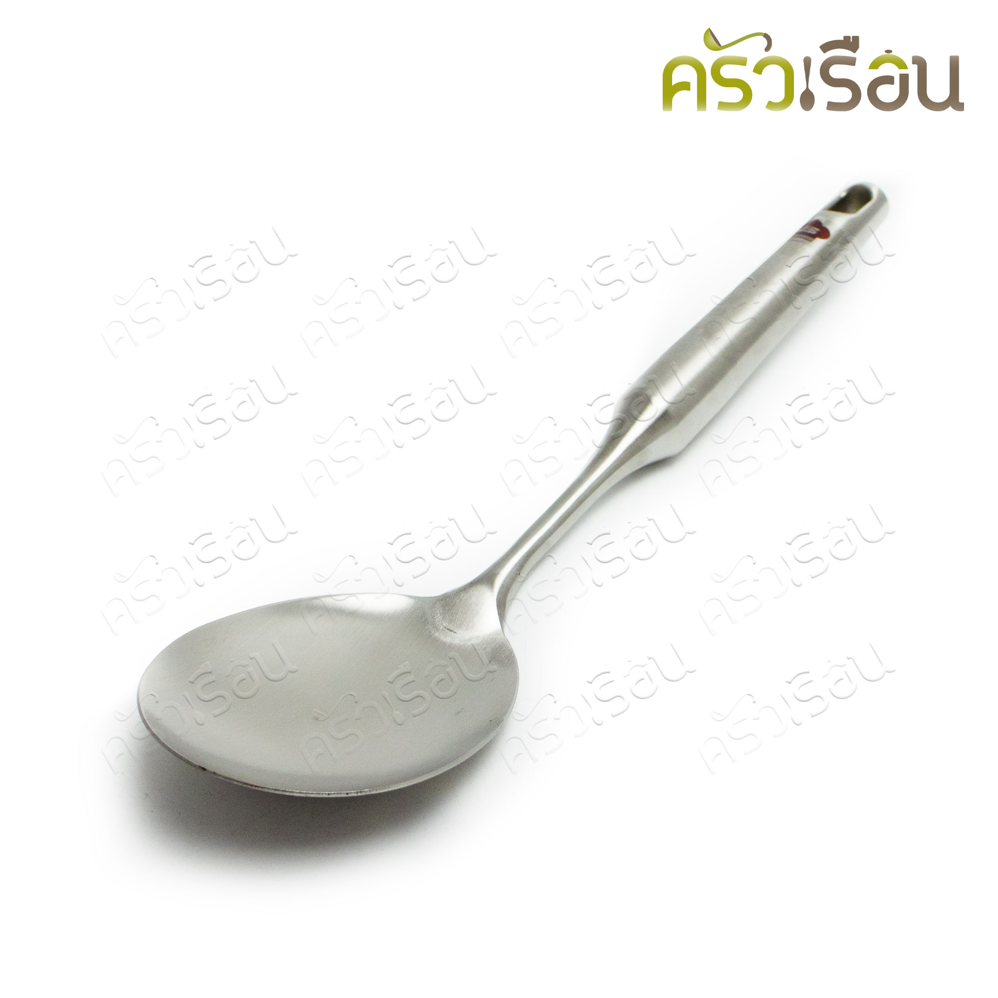 US ทัพพี ด้ามสเตนเลส กลม 7.5 x 29.5 ซม. AS-41