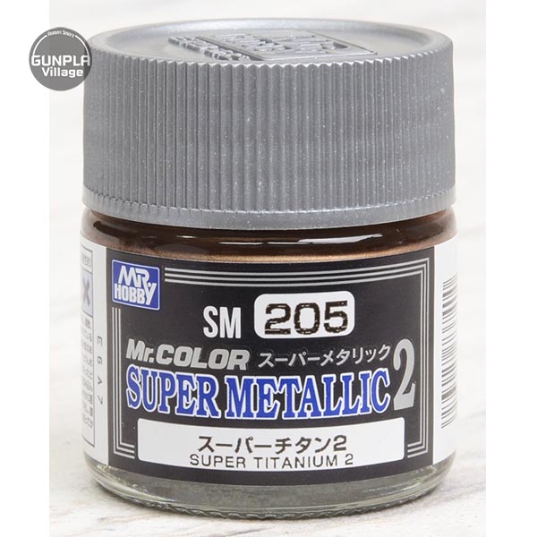 MR.COLOR SUPER MATALLIC 2 SM205 Super Titanium 2 MR.HOBBY 4973028737400