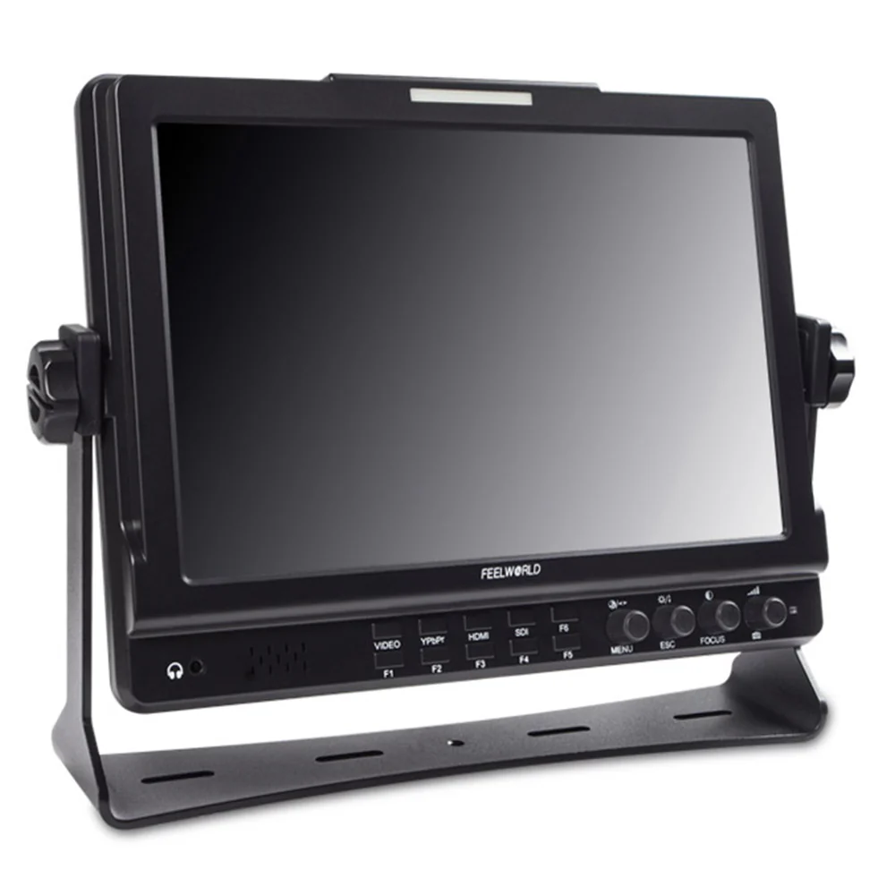 FEELWORLD FW1018SPV1 10.1 SDI กล้อง DSLR Field Monitor พร้อม Peaking Histogram Exposure 1920x1200
