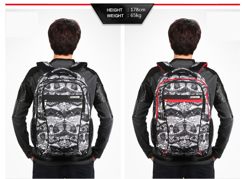 กระเป๋าเป็สะพายหลัง รุ่น AS-B06 Camo
