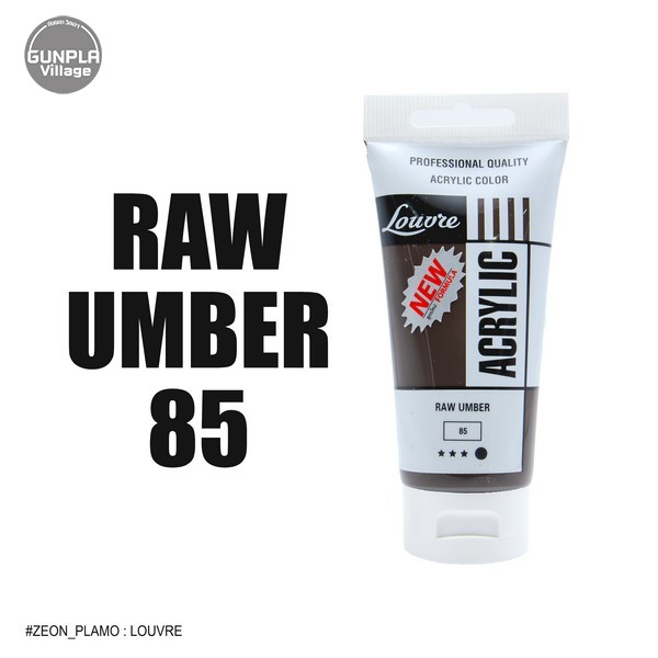 Louvre Acrylic 085 Raw Umber 80 ml LOUVRE 8851596080851