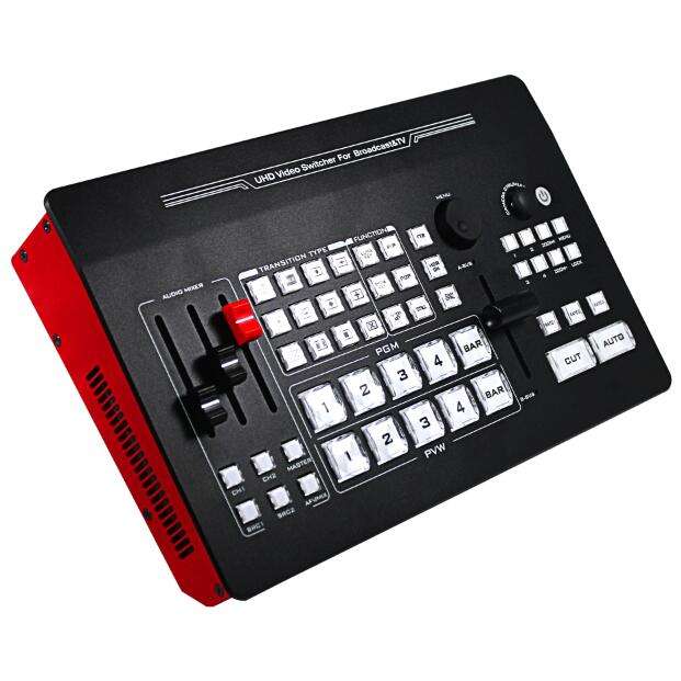 DeviceWell UHS7108: เครื่องสลับสัญญาณวิดีโอ 4K UHD ระดับมืออาชีพ 8 ช่อง (4x HDMI, 4x DisplayPort) สำหรับ Live Production และงานออกอากาศ