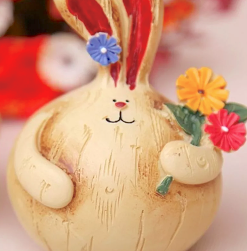 ตุ๊กตากระต่ายอ้วนกลม