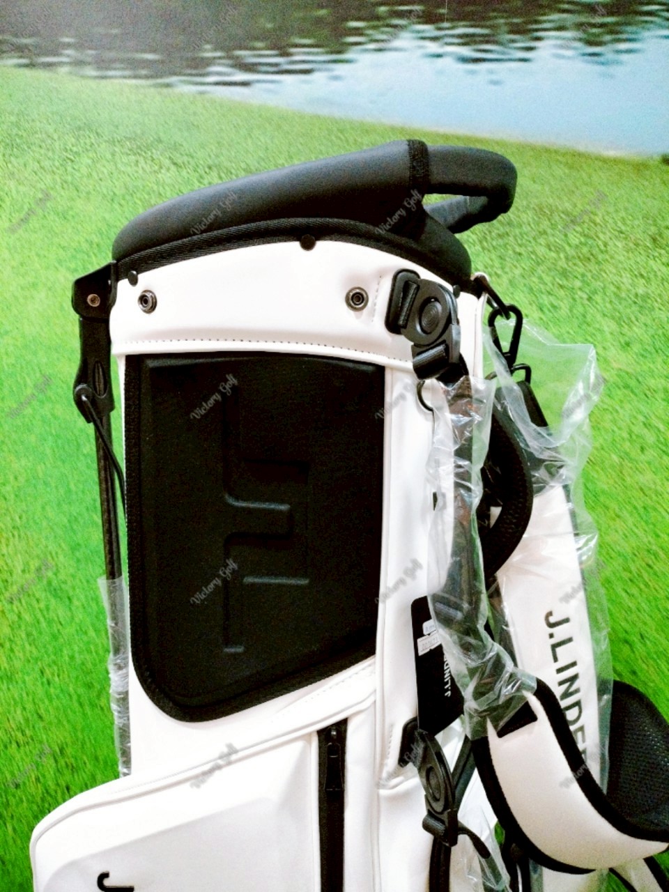 Stand Bag J. Lindeberg White Color